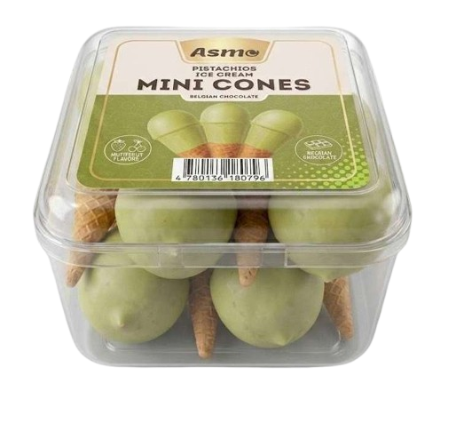 ASMO Mini Cones Pistachios (804)