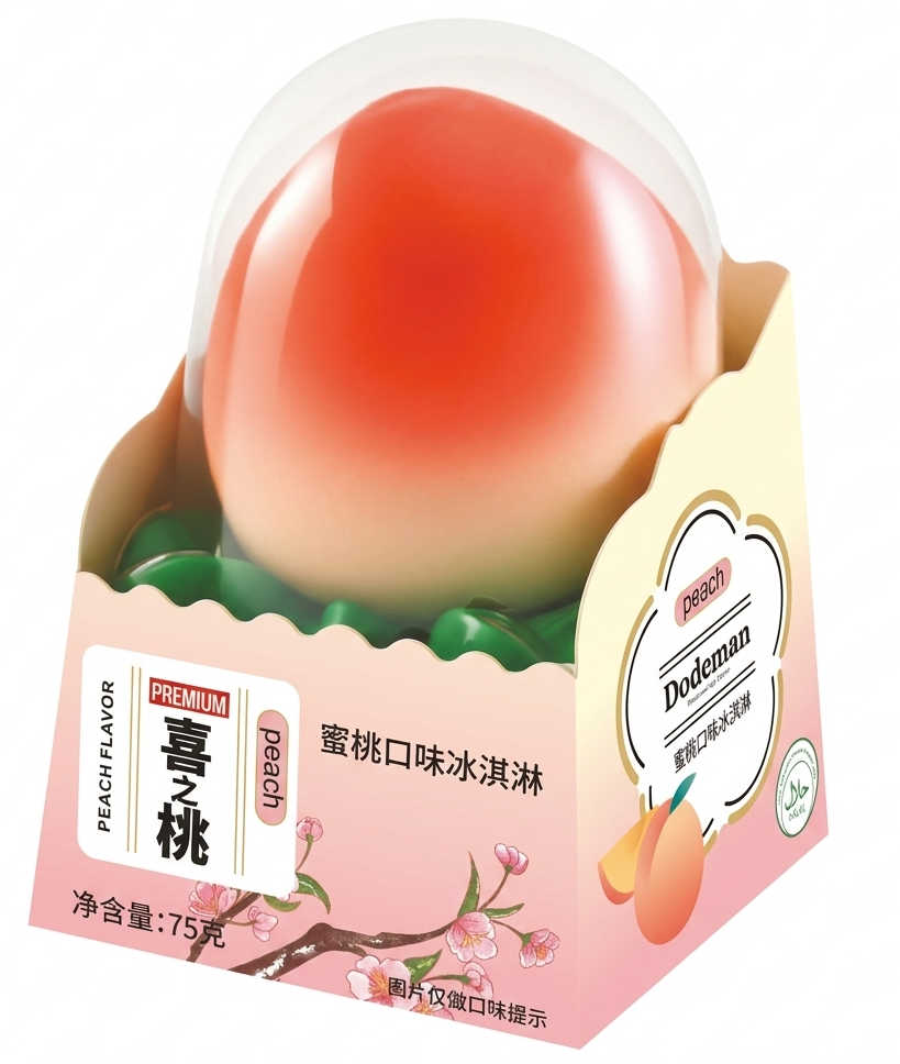 China Ice Cream Viral Peach