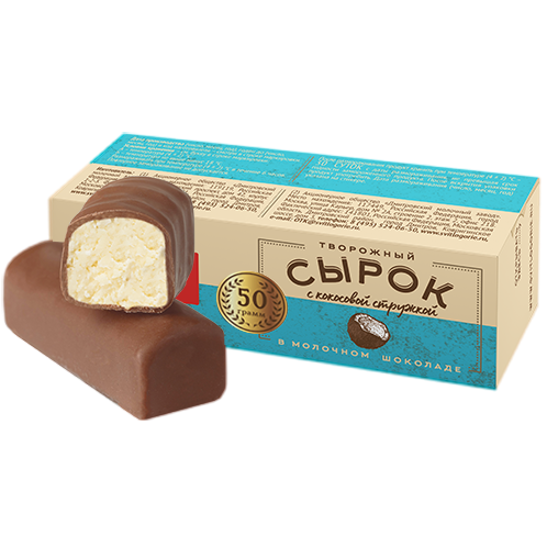 Сырок Свитлогорье глазированный КАКОС  каробка 50гр