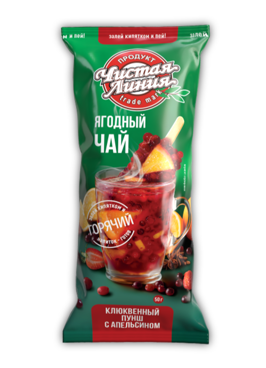 Чистая Линия Ягодный Чай Клюква-Апельсин (0411)