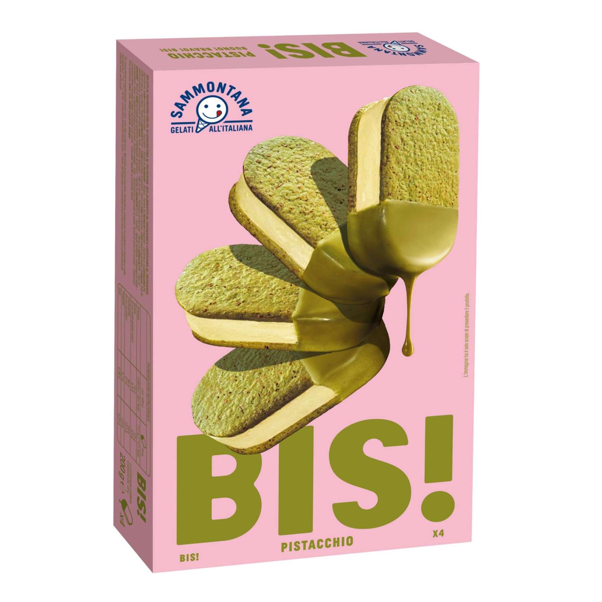 Sammontana Biscotto BIS! PISTACCHIO 4х (7172)