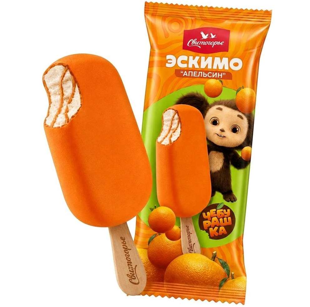 Свитлогорье Эскимо с наполнителем Апельсин (5854)