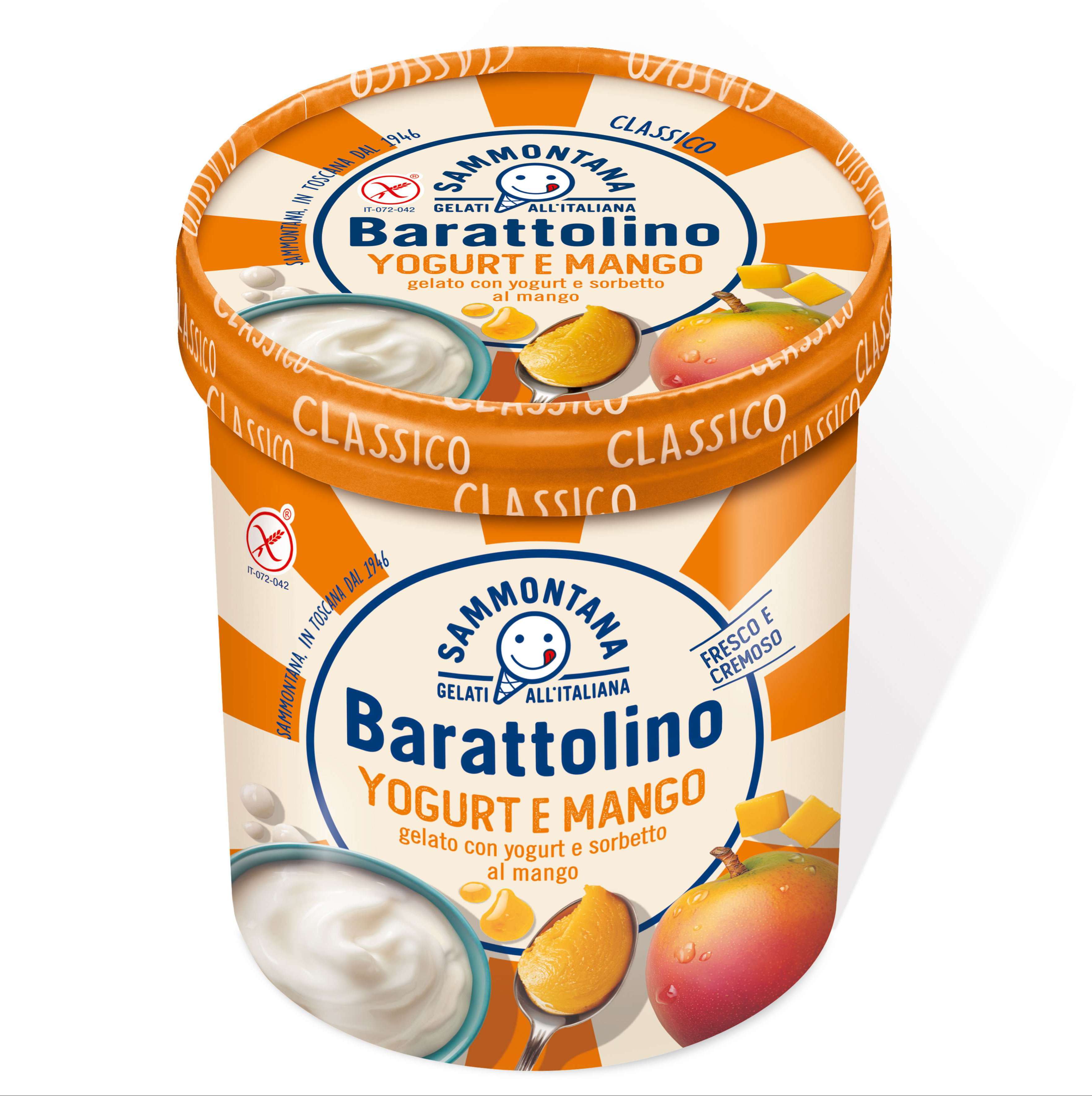 Sammontana Barattolino Yogurt e Mango (9158)